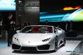 Lamborghini Huracan Spider (2017) - auch offen eine Versuchung - Genfer Autosalon 2017