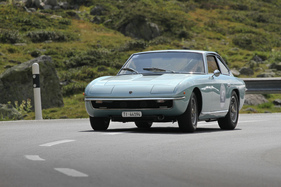 Lamborghini Islero (1969) - bei der Überquerung des Flüelapasses an der Passione Engadina 2019