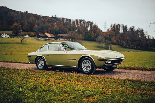 Bild: Lamborghini Islero S (1969) - als Lot 130 an der Versteigerung der Oldtimer Galerie in Gstaad am 29. Dezember 2025