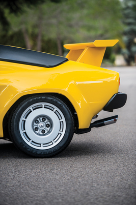 Lamborghini Jalpa (1985) - schöne Aluräder, über die Ästhetik des Heckflügels kann man geteilter Meinung sein