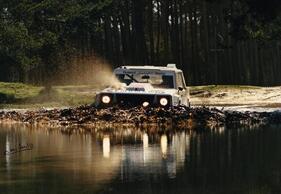 Lamborghini LM002 (1986) - Feels at home even in chest-high mud