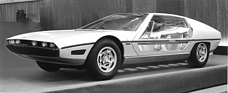 Lamborghini Marzal 2000 Bertone (1967) - sensational show attraction with full glazing and gullwing doors - Geneva Motor Show 1967
