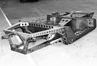 Bild: Lamborghini Miura (1965) - Prototypen-Chassis des damals noch 400 TP genannten Wagen