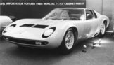 Lamborghini Miura (1966) - für 7'700'000 Lire zu haben - der neue Miura