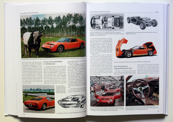 Lamborghini Miura - Buch "Bertone - Pioniere des Automobildesigns"