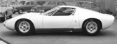 Lamborghini Miura P 400 (1966) - der Supersportwagen 1966 bei Bertone (© Archiv Automobil Revue) Lamborghini Miura P 400 (1966) - der Supersportwagen 1966 bei Bertone (© Archiv Automobil Revue)