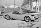 Lamborghini Miura P 400 (1966) - eine frühe Aufnahme im Dezember 1966