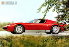 Lamborghini Miura P 400 S (1968) - Gandinis Meisterwerk in voller Pracht - Abbildung aus Verkaufsprospekt von 1968