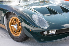 Lamborghini Miura P 400 S "Millechiodi" (1969) - am "The I.C.E." 2023 in St. Moritz