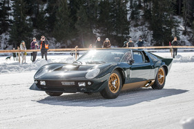 Lamborghini Miura P 400 S "Millechiodi" (1969) - am "The I.C.E." 2023 in St. Moritz Lamborghini Miura P 400 S "Millechiodi" (1969) - am "The I.C.E." 2023 in St. Moritz