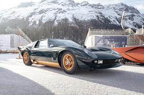 Lamborghini Miura P 400 S "Millechiodi" (1969) - am "The I.C.E." 2023 in St. Moritz (1969)