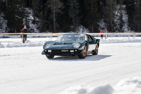 Bild Lamborghini Miura P 400 S "Millechiodi" (1969) - am "The I.C.E." 2023 in St. Moritz
