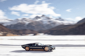 Lamborghini Miura P 400 S "Millechiodi" (1969) - am "The I.C.E." 2023 in St. Moritz (1969)