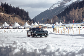 Lamborghini Miura P 400 S "Millechiodi" (1969) - am "The I.C.E." 2023 in St. Moritz (1969)