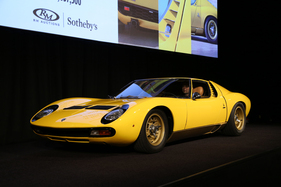 Lamborghini Miura P 400 SV (1961) - erfolgreich für zwei Millionen USD verkauft - RM/Sotheby's Arizona Auction 28./29. Januar 2016