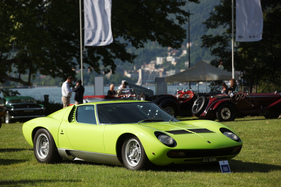 Lamborghini Miura P 400 SV (1971) - am Concorso d'Eleganza Villa d'Este 2015 in der Klasse H 'How fast is fast enough' (1971)