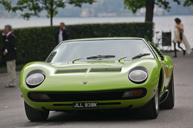 Lamborghini Miura P 400 SV (1971) - am Concorso d'Eleganza Villa d'Este 2015 in der Klasse H 'How fast is fast enough' (1971)
