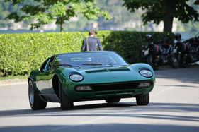 Lamborghini Miura P 400 SV (1971) - am Concorso d'Eleganza Villa d'Este 2016 in der Klasse H "Driven by Excess" (1971)