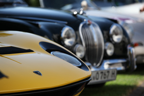 Lamborghini Miura P 400 SV (1971) - an der Rallye Historique der Schloss Bensberg Classics 2014 Lamborghini Miura P 400 SV (1971) - an der Rallye Historique der Schloss Bensberg Classics 2014