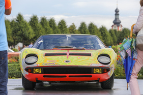 Lamborghini Miura P400 (1967) - ursprünglich war der Wagen in Blutorange lackiert - 18. ASC-Classic-Gala Schwetzingen 2022