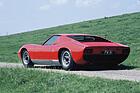 Bild: Lamborghini Miura P400 (1968) – Rundum mit Girling-Scheibenbremsen bestückt