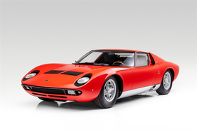 Lamborghini Miura P400 (1968) - als Lot 026 angeboten an der Gooding & Co Pebble Beach Versteigerung vom 13./14. August 2021