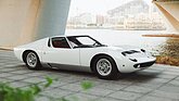 Bild: Lamborghini Miura P400 (1968) - als Lot 264 an der Broad Arrow Versteigerung in Amelia Island am 6./7. März 2026