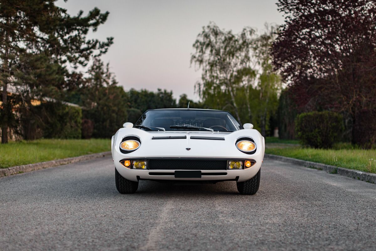 Lamborghini Miura P400 (1968) - angeboten als Lot 158 an der Artcurial Monaco Versteigerung am 19. Juli 2021
