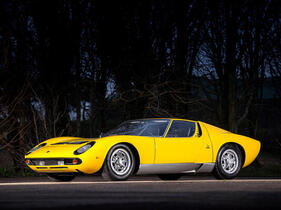 Bild Lamborghini Miura P400 S (1969) - Lot 123 an der Bonhams Versteigerung "Les Grandes Marques du Monde à Paris" am 1. Februar 2024