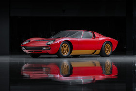 Lamborghini Miura P400 SV (1972) - Lot 366 an der RM/Sotheby's "Dare to Dream Collection" Versteigerung am 1. Juni 2024