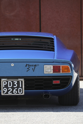 Lamborghini Miura P400 SV (1972) - offered as lot 020 at the Gooding & Co Pebble Beach auction on August 18/19, 2023