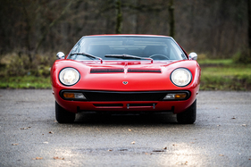 Lamborghini Miura P400 SV by Bertone (1971) - verkauft als Lot 126 an der RM/Sotheby's Versteigerung von Paris am 13. Februar 2021