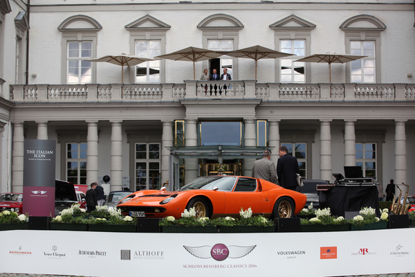 Bild Lamborghini Miura P400 - die italienische Ikone - Rallye Historique Schloss Bensberg Classics 2016