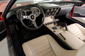 Lamborghini Miura P400S (1970) - angeboten als Lot 152 an der Versteigerung von RM Auctions in London am 31. Oktober 2012