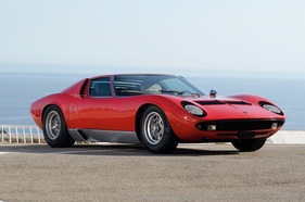 Lamborghini Miura P400S (1970) - angeboten als Lot 152 an der Versteigerung von RM Auctions in London am 31. Oktober 2012