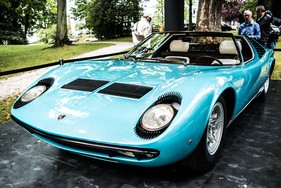 Lamborghini Miura Roadster (1968) - in der Sonderausstellung der Schloss Bensberg Classics 2013