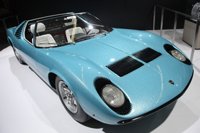 Lamborghini Miura Spider (1968) - auf dem Lamborghini-Stand - Techno Classica 2015