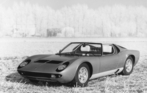 Lamborghini Miura Spider (1968) - die offene Version ist als Targa ausgebildet