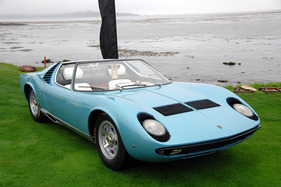 Lamborghini Miura Spider (1968) - nach der Restaurierung am Pebble Beach Concours d'Elegance