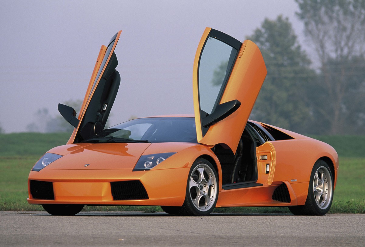 Lamborghini Murciélago (2001) - Die Scherentüren waren seit dem Countach das Markenzeichen der Lamborghini-Spitzenmodelle