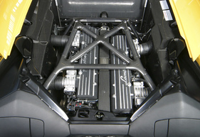 Lamborghini Murciélago (2001) - In der ersten Version leistete der 6,2-Liter-Motor 580 PS
