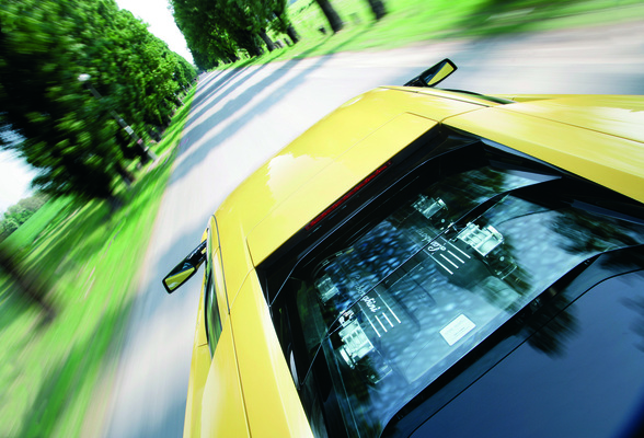 Lamborghini Murciélago LP 640 (2006) - Der Motor thronte stolz unter einer transparenten Haube