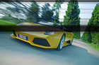 Lamborghini Murciélago LP 640 (2006) - Die langen Aussenspiegel erlaubten den Blick nach hinten auch, wenn die Lüftungsklappen hinter der Fahrertüre ausgefahren waren