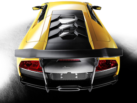 Lamborghini Murciélago LP 670-4 Superveloce (2009) - Neu gestaltete Motorenabdeckung