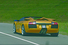Lamborghini Murciélago Roadster (2004) - Gut sichtbat: Die zwei geöffneten Lufteinlässe hinter den Türen