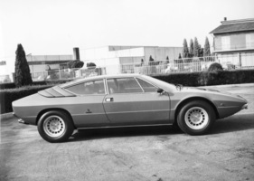 Lamborghini Urraco P 250 (1975) - Seitenprofil, rechts