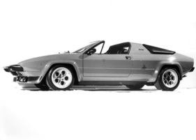 Lamborghini Urraco Silhouette (1976) - Seitenansicht, links