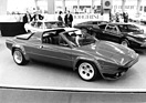 Lamborghini Urraco Silhouette (1976) - mit veränderter Linienführung, Targadach und kürzerer Hinterachse - Genfer Autosalon 1976