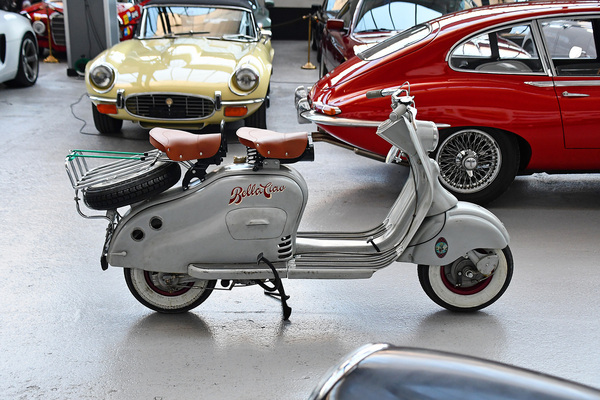 Lambretta LD 125 (1952) - als Lot 116 an der Versteigerung der Oldtimer Galerie Toffen am 14. Oktober 2023 angeboten