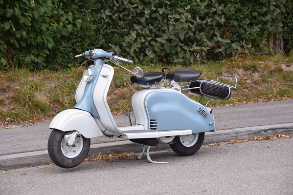 Lambretta LD 125 (1958) - gemeldet als Lot 014 an der Versteigerung der Oldtimer Galerie in Toffen am 30. März 2019